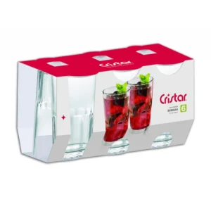 VASO NOVA BEBIDAS CAN X 6 UND CRISTAR