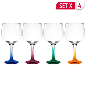 COPA GINEBRA 22 OZ FONDO COLOR CAN X4 CRISTAR